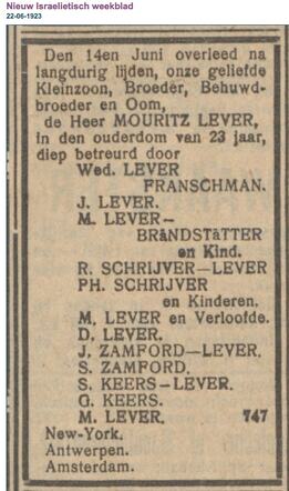 Mouritz Lever