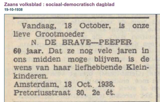Naatje de Brave-Peeper