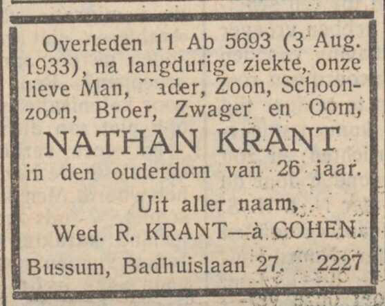 Nathan Krant