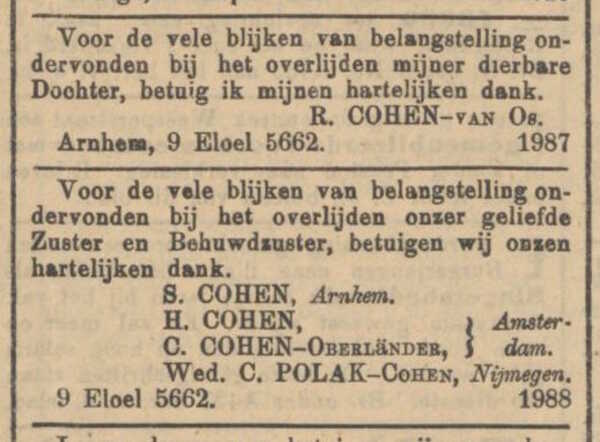 Nieuw Israelietisch Weekblad 12 september 1902