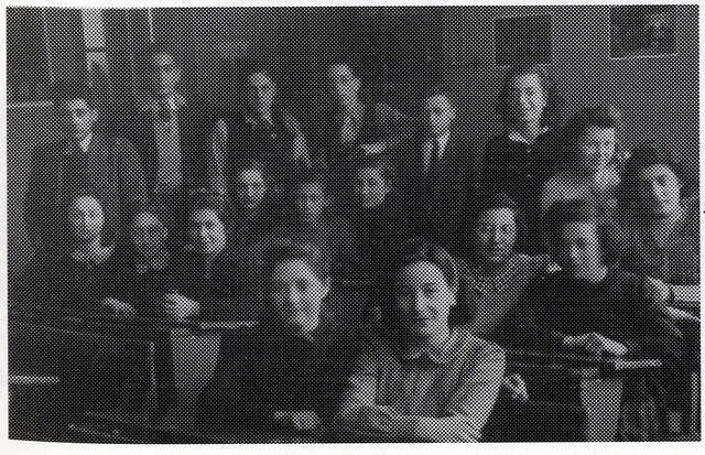 Schoolfoto Joodse MULO, Amsterdam