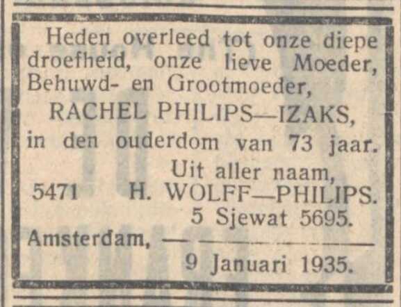 Rachel Philips-Izaks