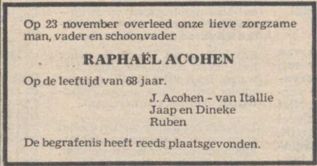 Raphaël Acohen