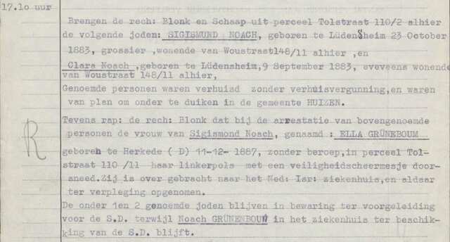 Rapport JZ-25-01-1943