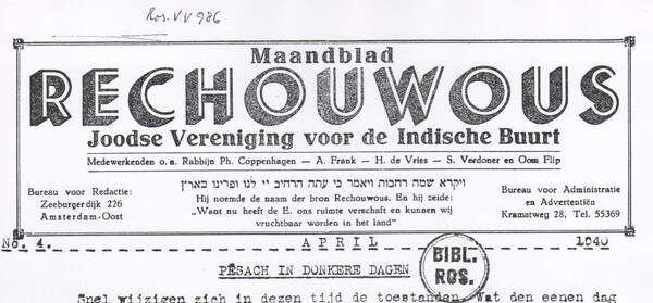 De nieuwe kop, hier: april 1940.