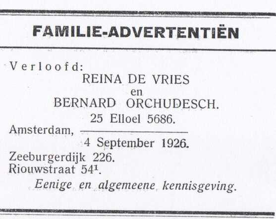 Rechouwous juli augustus 1926.
