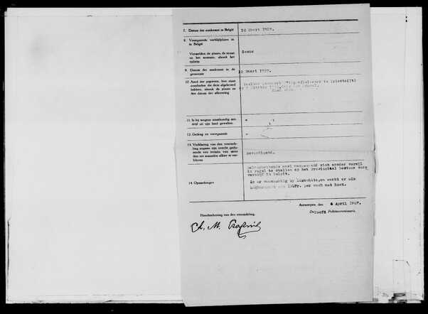 Dossier Antwerpse Vreemdelingenpolitie, pagina 8