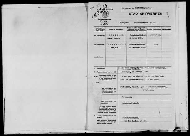 Dossier Antwerpse Vreemdelingenpolitie, pagina 6