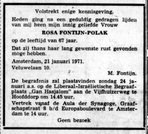 Rosa Fontijn Polak