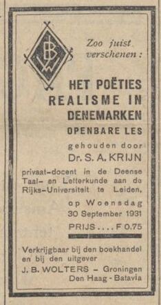 Algemeen Handelsblad 1 okt 1931