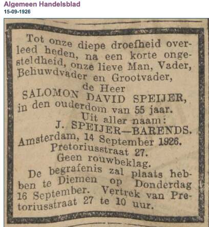 Salomon David Speijer