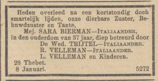 Sara Bierman Italiaander