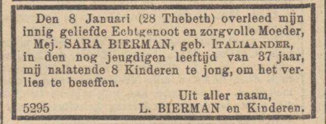 Sara Bierman Italiaander