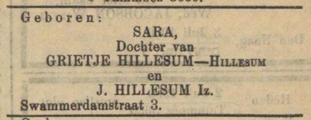 Nieuw Israelietisch Weekblad, 6 juli 1900
