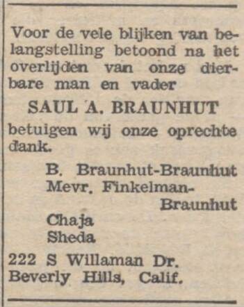 Saul Aron Braunhut
