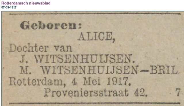 Alice van Daelen-Witsenhuijsen