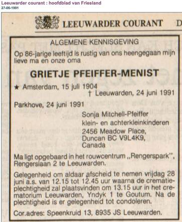 Grietje Menist