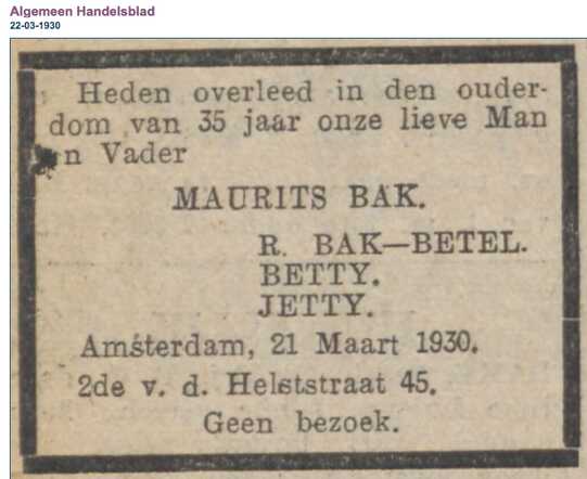 Maurits Bak