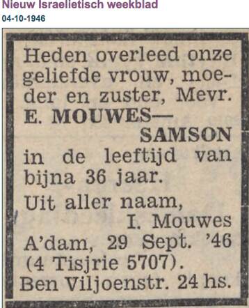 Elina Mouwes-Samson