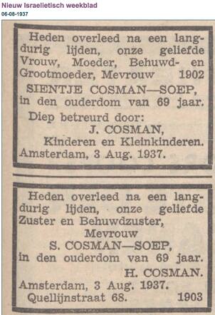 Sientje Cosman-Soep
