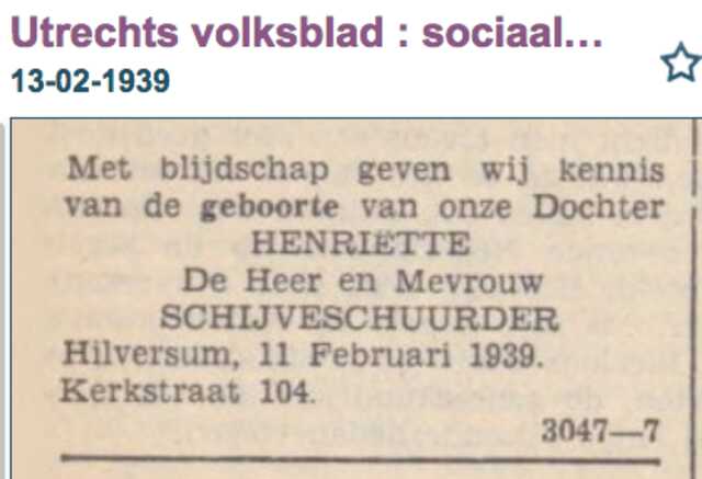 Henriëtte Schijveschuurder