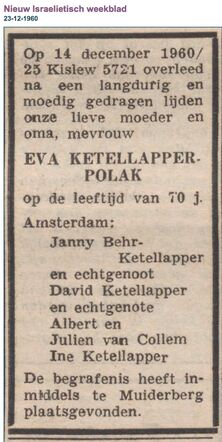 Eva Ketellapper-Polak