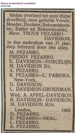 Truitje Pezarro-Davidson