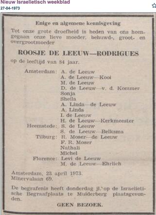 Roosje de Leeuw-Rodrigues