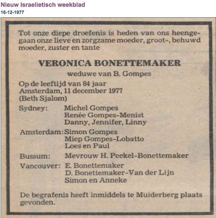 Veronica Gompes-Bonettemaker