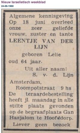 Leentje van der Lijn-Lelie