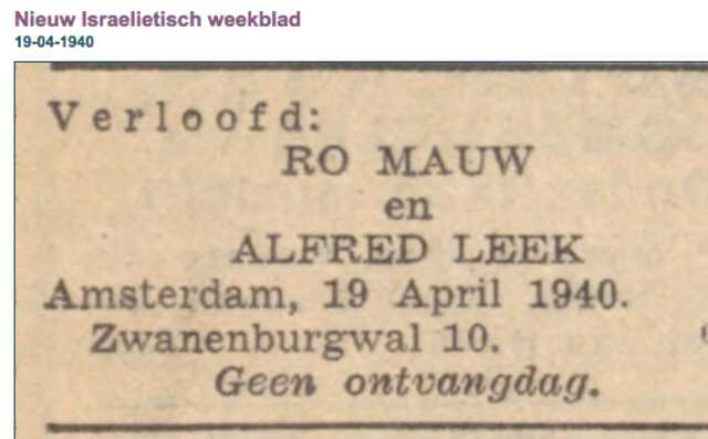 Roosje Leek-Mauw