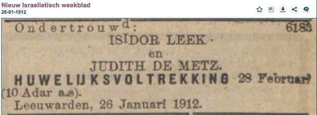 Judith Leek-de Metz