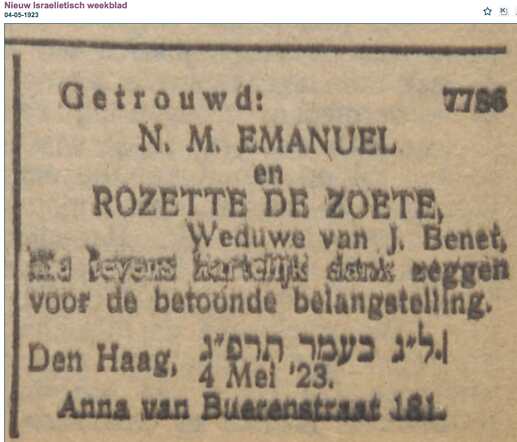 Rosette Emanuel-de Zoete