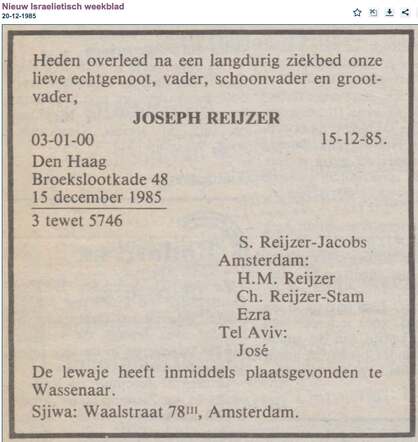 Joseph Reijzer