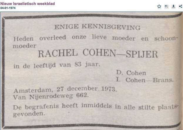 Rachel Cohen-Spijer
