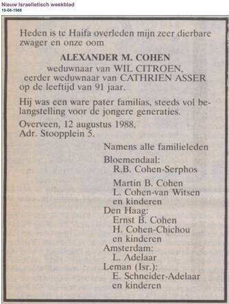 Alexander Martin Cohen