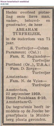 Abraham Turfreijer