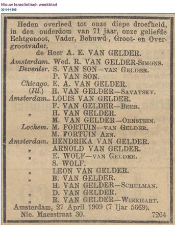 Abraham Michael Emanuel van Gelder