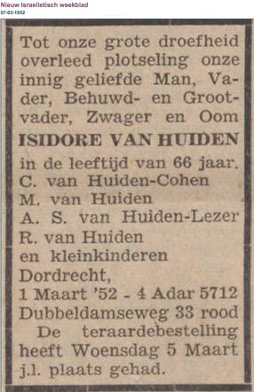 Isidore van Huiden