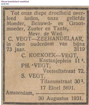 Chrisje Vegt-Zeehandelaar