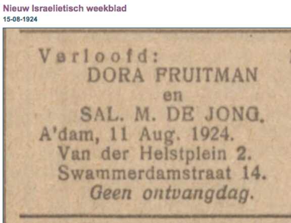 Dora de Jong-Fruitman