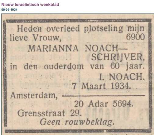 Marianne Susanna Noach-Schrijver