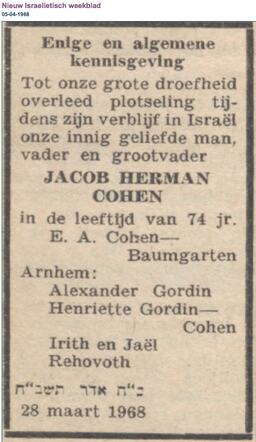 Jacob Cohen