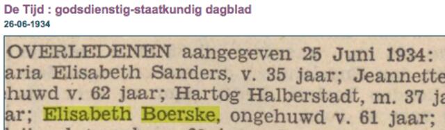 Elisabeth Boerske