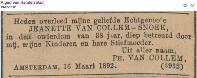 Jeannette van Collem-Snoek