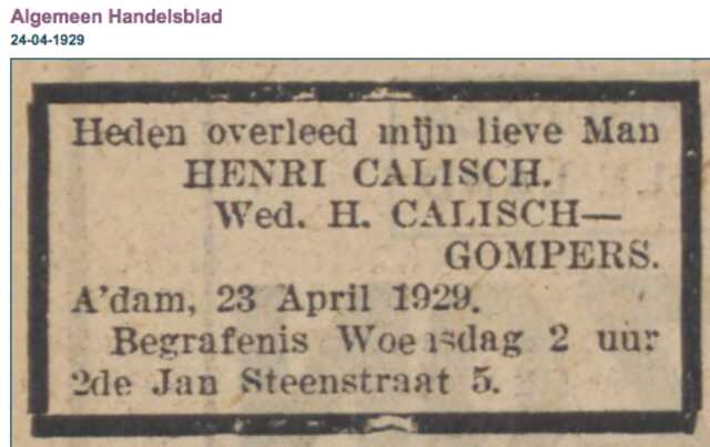 Henri Calisch