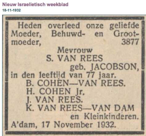 Santje van Rees-Jacobson