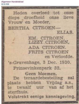 Alberdina Citroen-Elias