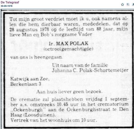Max Isidore Polak