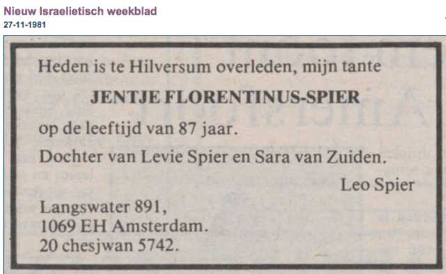 Jentje Florentinus-Spier